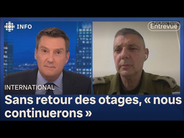 ⁣Atmosphère lourde en Israël : entrevue avec un porte-parole de l'armée israélienne