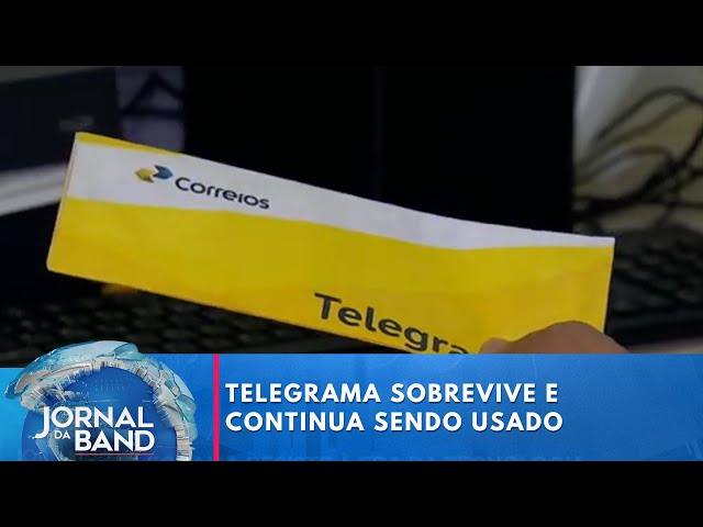 ⁣Após 200 anos, telegrama sobrevive e continua sendo usado no Brasil | Jornal da Band