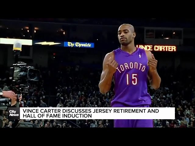 ⁣"I'm not ready": Vince Carter on jersey retirement