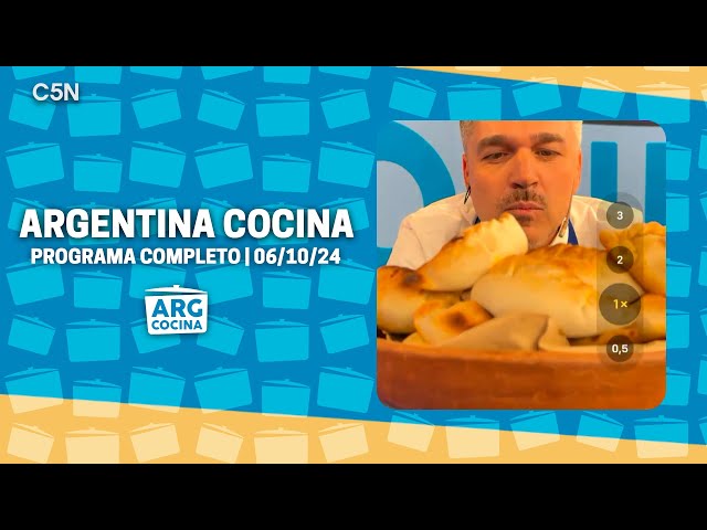 ⁣ARGENTINA COCINA - 6/10 | FESTIVAL de EMPANADAS, ACEITUNAS FRITAS y TORTA CHAJÁ