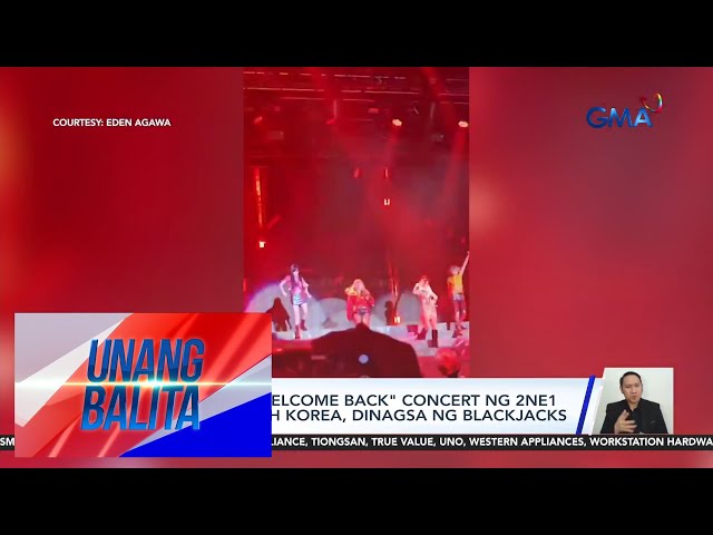 ⁣Kick-off ng "welcome back" concert ng 2NE1 sa Seoul, South Korea, dinagsa ng... | Unang Ba