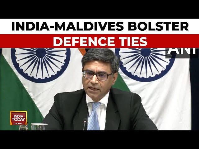 ⁣India and Maldives Reinforce Defence & Security Partnership | India-Maldives Relations | India T