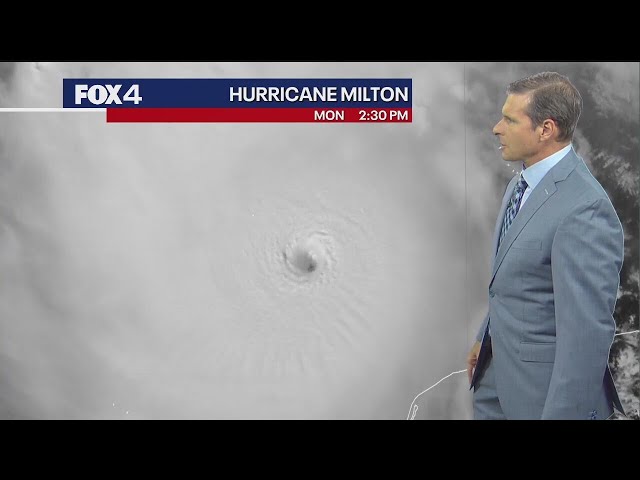 ⁣Hurricane Milton expected to make landfall in Florida