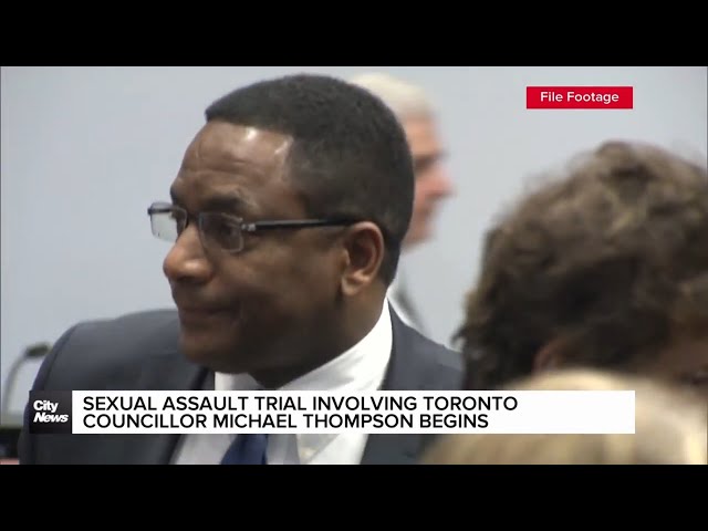 ⁣Sexual assault trial involving Toronto councillor Michael Thompson begins