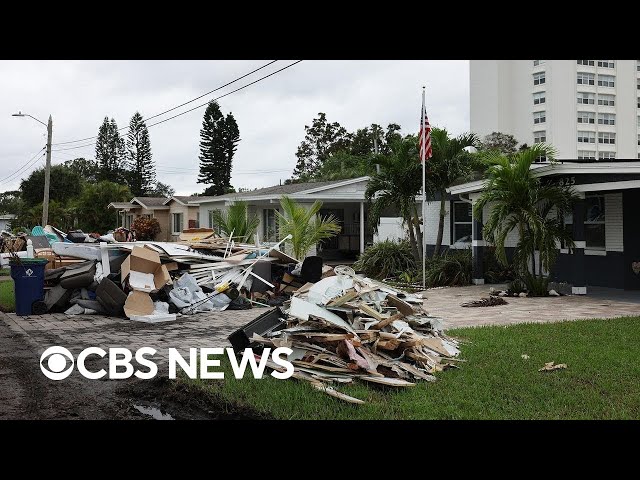 ⁣Hurricane Milton may hit areas still recovering from past storms