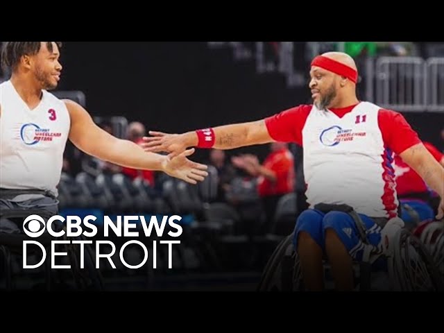 ⁣Detroit Pistons host Celebrity Wheelchair Basketball Game