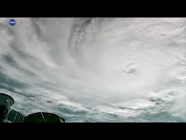 ⁣Track Hurricane Milton: Major Cat 5 storm seen from space