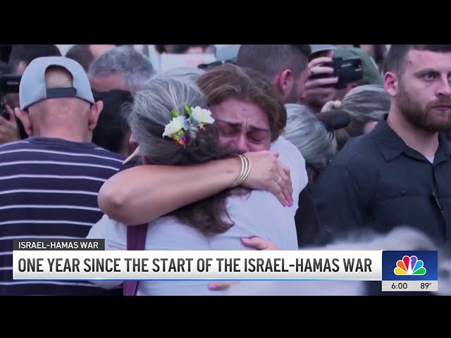 ⁣Year-anniversary of the Israel-Hamas War