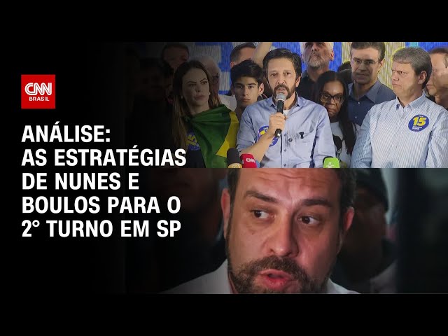 ⁣Análise: As estratégias de Nunes e Boulos para o 2° turno em SP | WW