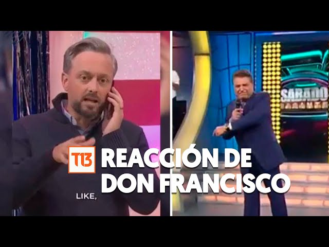 ⁣La reacción de Don Francisco tras parodia a Sábado Gigante en Estados Unidos