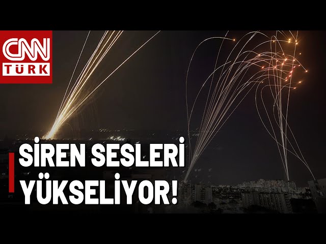 ⁣Tel Aviv'de Yüksek Siren Sesleri! Art Arda Bombalandı... | Tarafsız Bölge