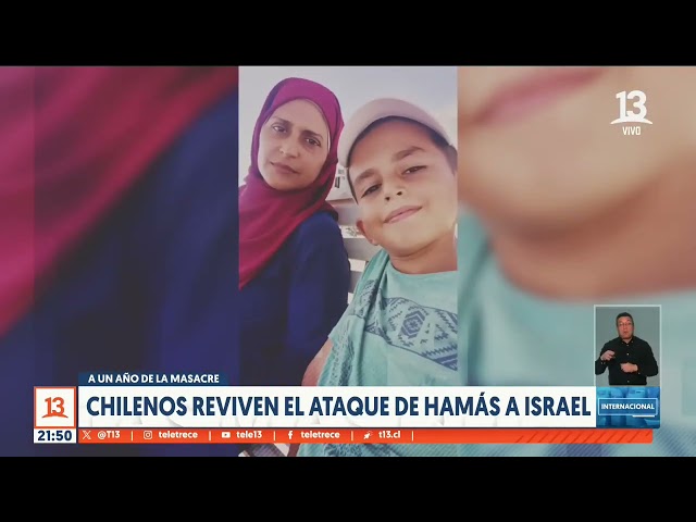 ⁣"Tengo la esperanza de que acabe": Chilenos reviven el ataque de Hamás a Israel