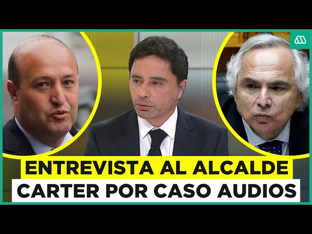 ⁣Alcalde Carter por Caso Audios: "Chadwick mató los ideales de la derecha y la institucionalidad