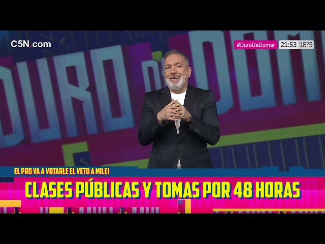 ⁣ESTUDIANTES realizaran toma de UNIVERSIDADES contra el veto de JAVIER MILEI