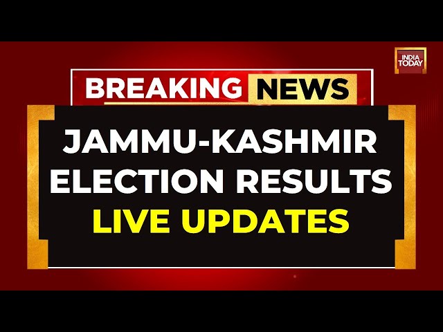 ⁣LIVE: Jammu Kashmir Assembly Election Result 2024 LIVE Updates | J&K Election Results LIVE News