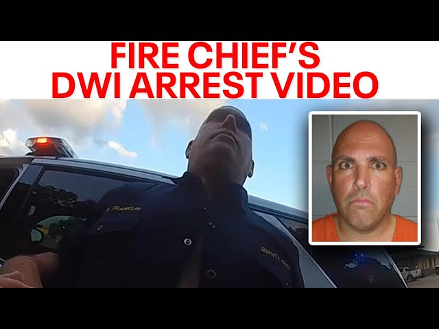 ⁣Retired Pantego deputy fire chief admits to driving drunk in city vehicle, arrest video shows