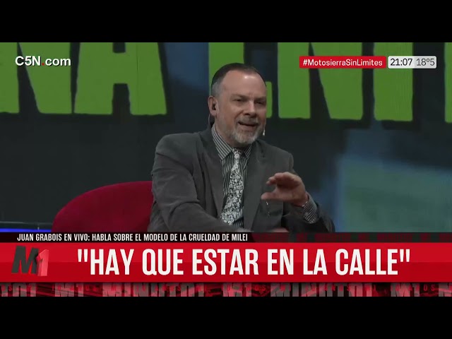 ⁣JUAN GRABOIS: "NO CREO que HAYA ALGUIEN MÁS CAPACITADO que CRISTINA para ORDENAR al PJ"