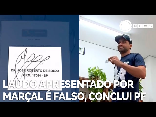 ⁣PF confirma que laudo apresentado por Maçal é falso