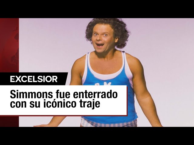 ⁣Richard Simmons fue enterrado con su traje de entrenamiento