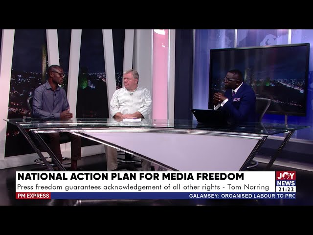 ⁣National Action Plan For Media Freedom: Safety of Journalists| PM Express with Evans Mensah(8-10-24)