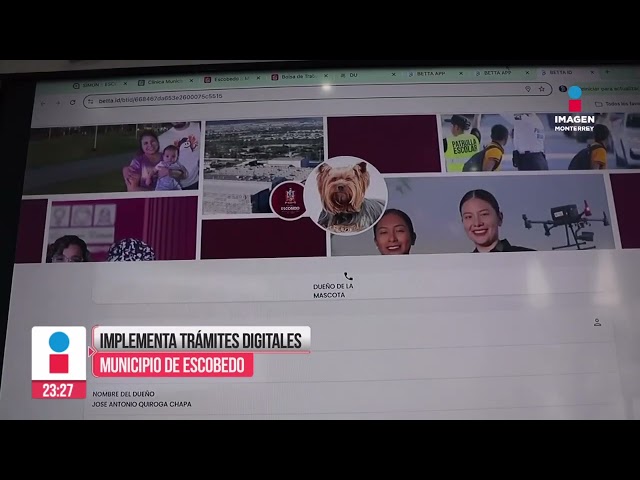 ⁣Implementan trámites digitales en Escobedo | Noticias MTY con Claudia Ovalle