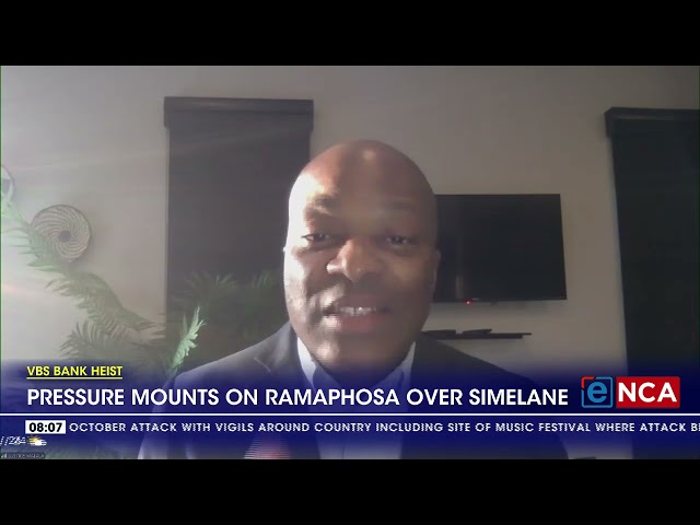 ⁣Pressure mounts on Ramaphosa over Simelane