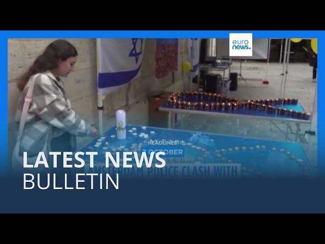 ⁣Latest news bulletin | October 8th – Morning