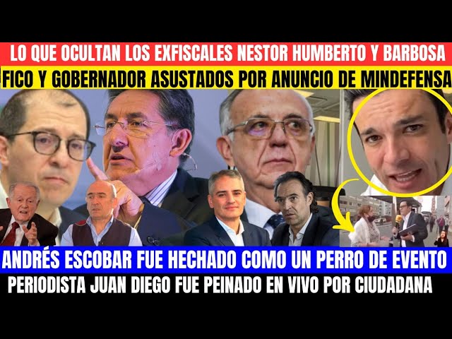 ⁣SE CIERRA EL CERCO A BARBOSA Y NESTOR HUMBERTO.FICO ASUSTADO.SACAN VOLANDO A ESCOBAR.JUAN DIEGO FAIL