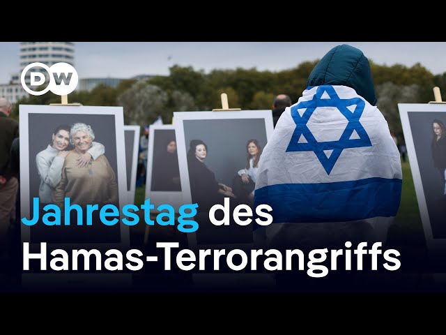 ⁣Israel begeht Jahrestag des Hamas-Terrorangriffs | DW Nachrichten