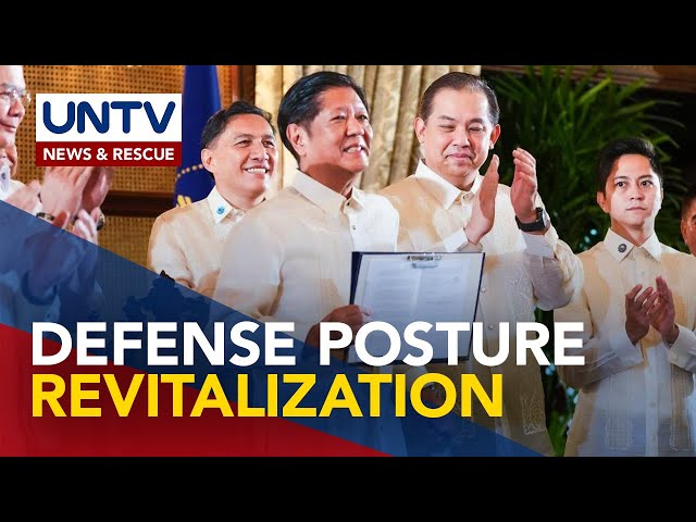 ⁣Self-Reliant Defense Posture Revitalization Act, ganap nang batas