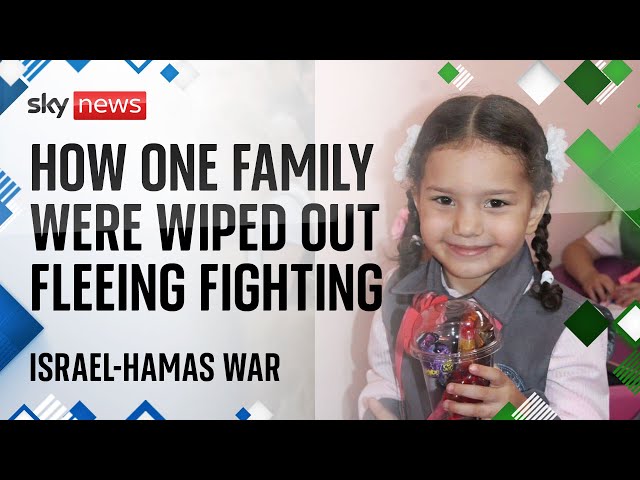 ⁣Sky News investigates the slaughter of a Palestinian family fleeing fighting | Israel-Hamas War