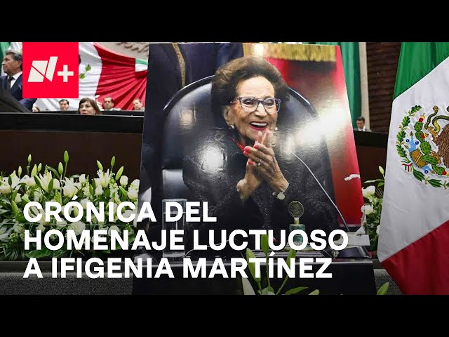 ⁣Crónica del homenaje luctuoso de la diputada Ifigenia Martínez - En Punto