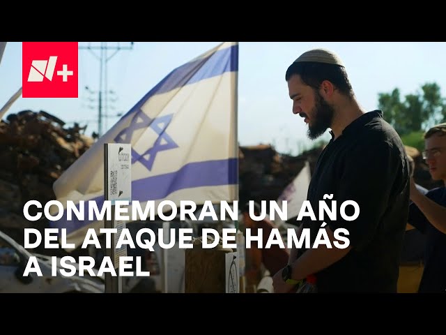 Conmemoran a víctimas a un año del atentado terrorista de Hamás en Israel - En Punto