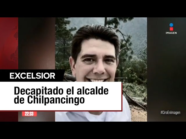 ⁣Asesinan a Alejandro Arcos, alcalde de Chilpancingo, días después de asumir el cargo