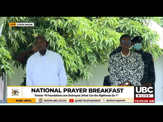 ⁣MUSEVENI REMEMBERS THE LATE CECILIA OGWAL AT THE NATIONAL PRAYER BREAKFAST