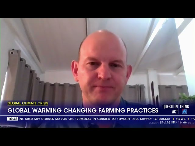 ⁣Global warming changing farming practices