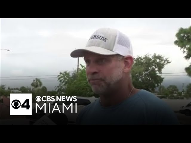 ⁣Coastal Tampa residents flee ahead of Hurricane Milton's arrival