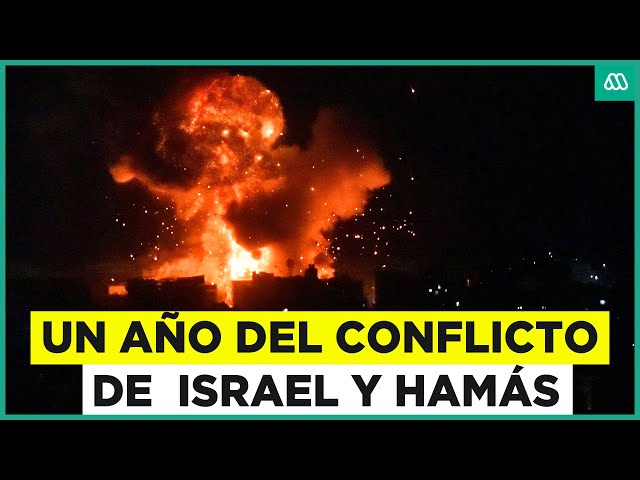 ⁣Un año del conflicto entre Israel y Hamás en Medio Oriente