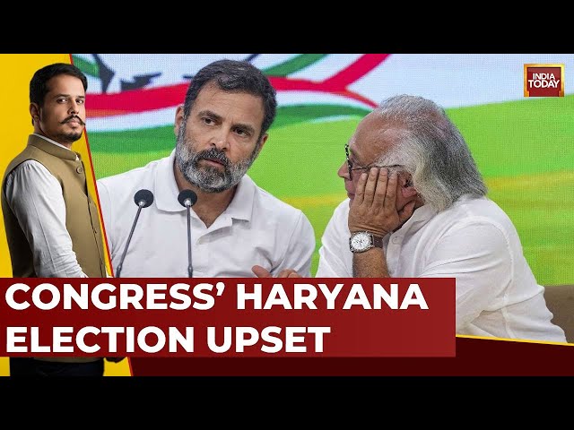 ⁣5ive Live With Shiv Aroor: Congress's Haryana Horror, Stunning Upset In 2024 Assembly Elections