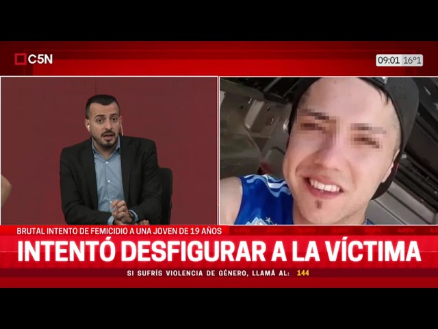 ⁣BRUTAL INTENTO de FEMICIDIO a una JOVEN de 19 AÑOS: EL AGRESOR FUE DETENIDO