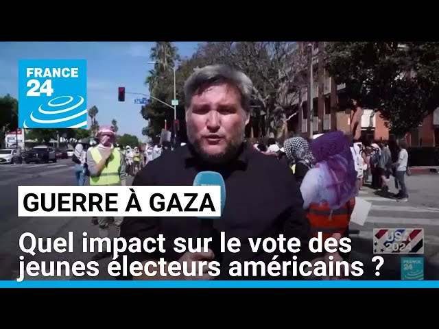 ⁣Guerre à Gaza : quel impact sur le vote des jeunes électeurs américains ? • FRANCE 24