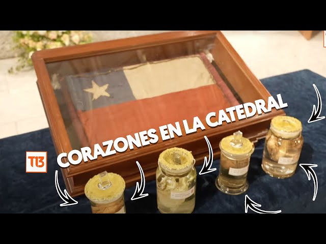 ⁣La trágica historia de los corazones de los héroes chilenos que están en la Catedral de Santiago