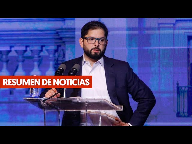 ⁣Gabriel Boric defiende su proyecto de eliminación del CAE