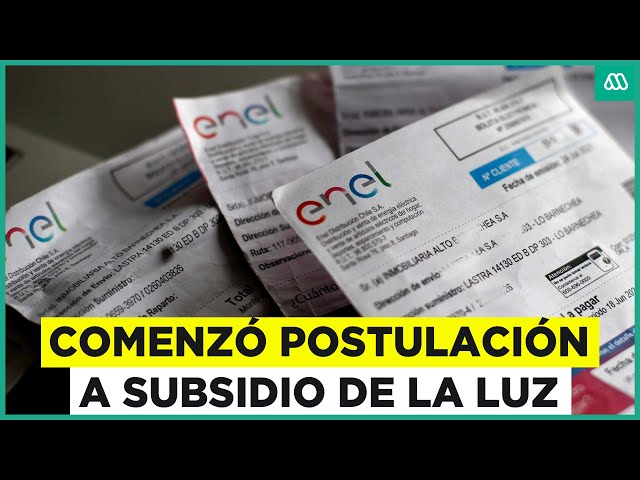 ⁣Comenzó nueva postulación al subsidio para cuentas de la luz