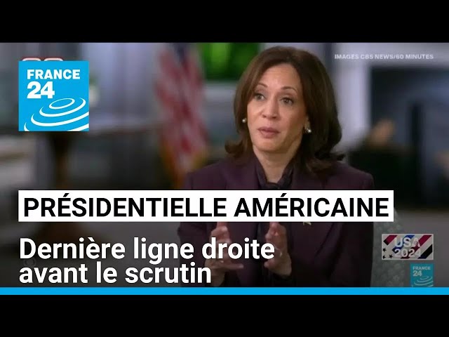 ⁣Présidentielle américaine : dernière ligne droite avant le scrutin • FRANCE 24