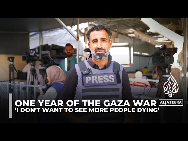 ⁣‘I don't want to see more people dying’: AJE Gaza correspondence