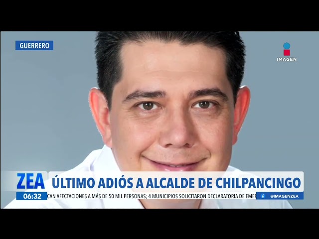 ⁣Exigen justicia y dan el último adiós al alcalde de Chilpancingo, Alejandro Arcos | Francisco Zea