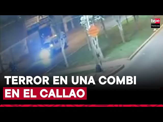 ⁣Terror en el Callao: sicario se hace pasar por pasajero y asesina a cuatro personas dentro de combi