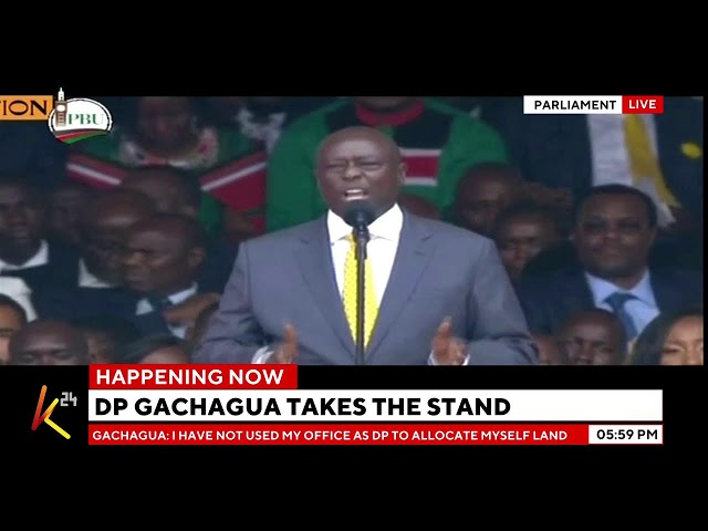 ⁣K24 TV LIVE | Gachagua's Crossroad