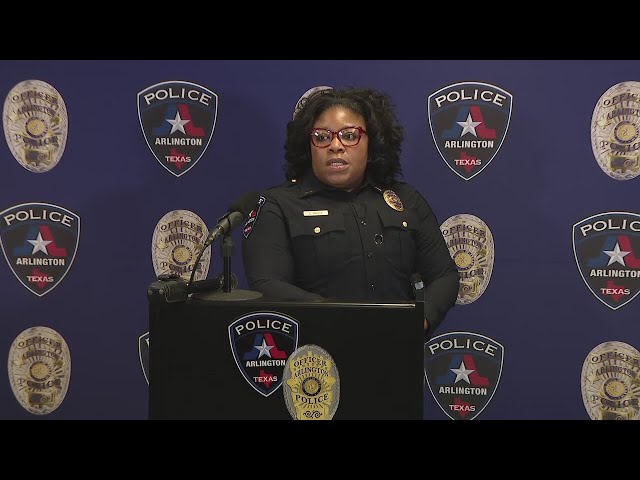 ⁣Arlington PD gives update on officer-involved shooting | FULL NEWS CONFERENCE